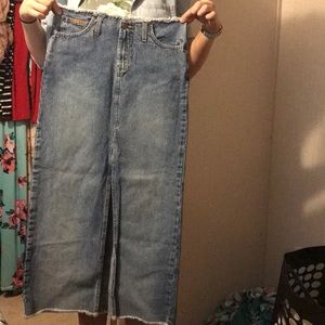 Lei jean skirt